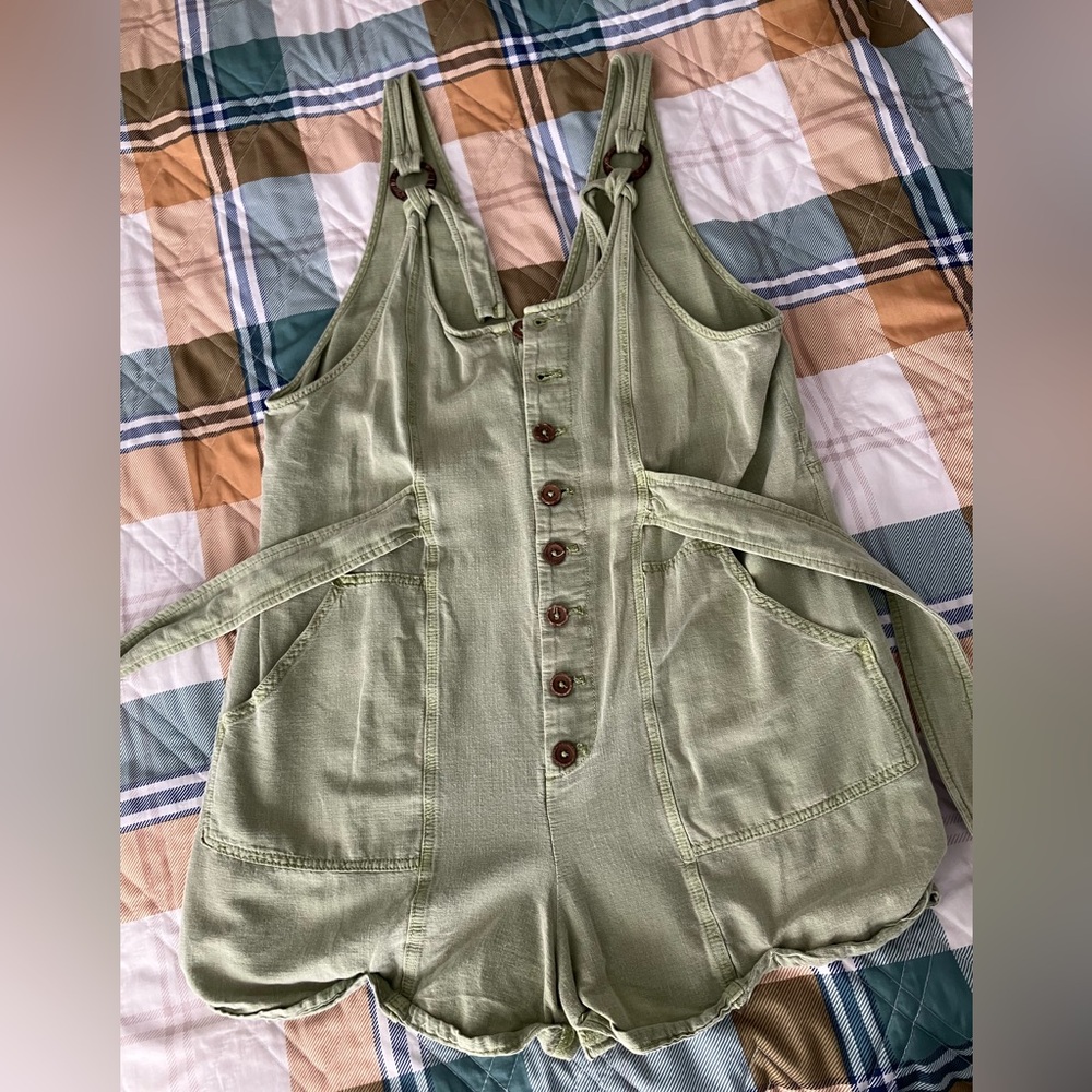 Free People Memphis romper overall shortalls - Picture 7 of 14